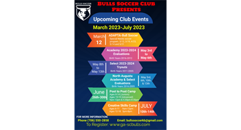 Upcoming Events for Bulls Soccer